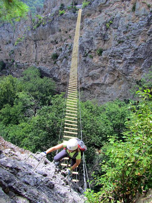 Foto: Andreas Koller / Klettersteigtour / Via ferrata Nelson Rocks (1006m) / 14.08.2011 02:47:03