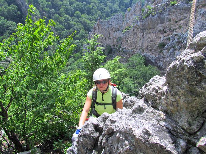 Foto: Andreas Koller / Klettersteigtour / Via ferrata Nelson Rocks (1006m) / 14.08.2011 02:46:47