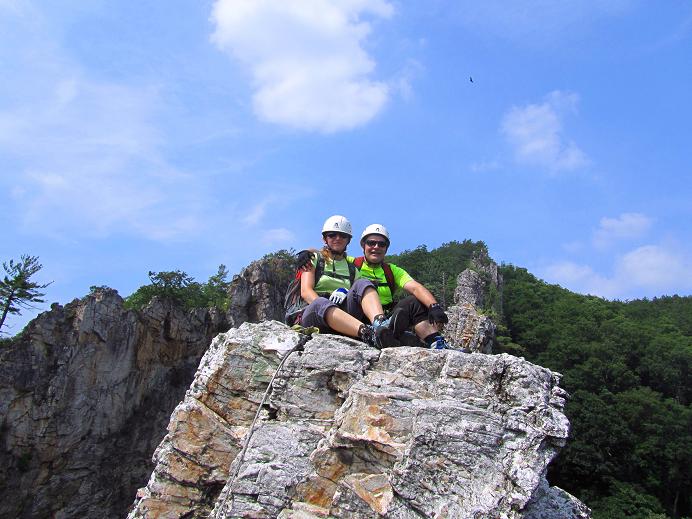 Foto: Andreas Koller / Klettersteigtour / Via ferrata Nelson Rocks (1006m) / 14.08.2011 02:44:57