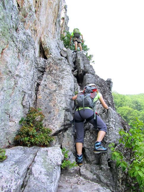 Foto: Andreas Koller / Klettersteigtour / Via ferrata Nelson Rocks (1006m) / 14.08.2011 02:44:14