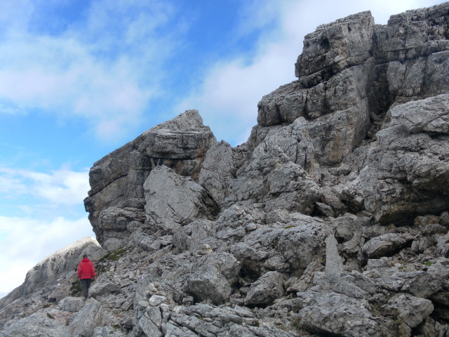 Foto: Wolfgang Lauschensky / Wandertour / Cima Settsass 2571m (Weg 23 über Südseite) / Blockgrat / 21.08.2011 22:04:06