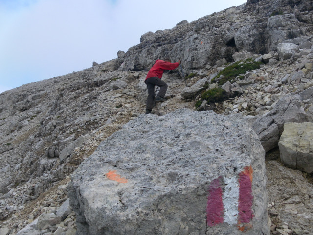 Foto: Wolfgang Lauschensky / Wandertour / Cima Settsass 2571m (Weg 23 über Südseite) / Gipfelrücken / 21.08.2011 22:03:52