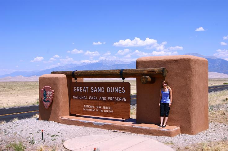 Foto: Andreas Koller / Wandertour / Great Sand Dunes National Park (2648m) / 23.08.2011 00:05:42
