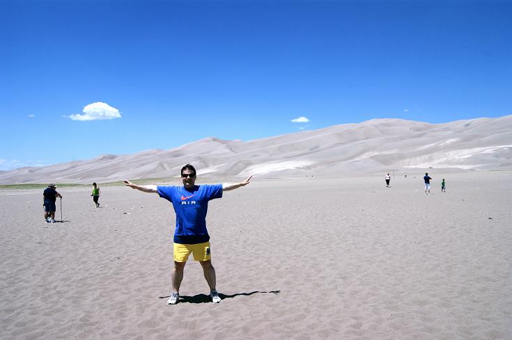 Foto: Andreas Koller / Wandertour / Great Sand Dunes National Park (2648m) / 23.08.2011 00:04:54