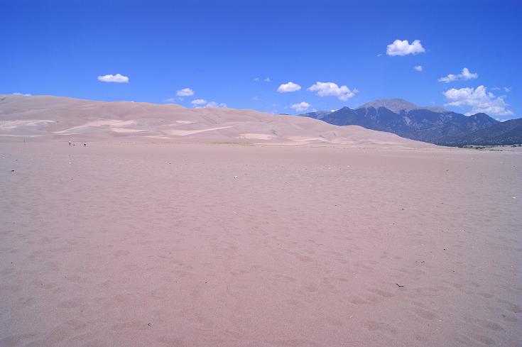 Foto: Andreas Koller / Wandertour / Great Sand Dunes National Park (2648m) / 23.08.2011 00:04:43