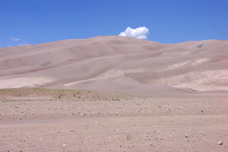 Foto: Andreas Koller / Wandertour / Great Sand Dunes National Park (2648m) / 23.08.2011 00:04:26