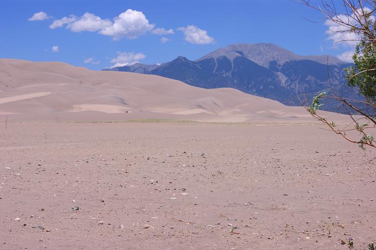 Foto: Andreas Koller / Wandertour / Great Sand Dunes National Park (2648m) / 23.08.2011 00:04:14