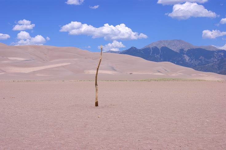 Foto: Andreas Koller / Wandertour / Great Sand Dunes National Park (2648m) / 23.08.2011 00:03:58
