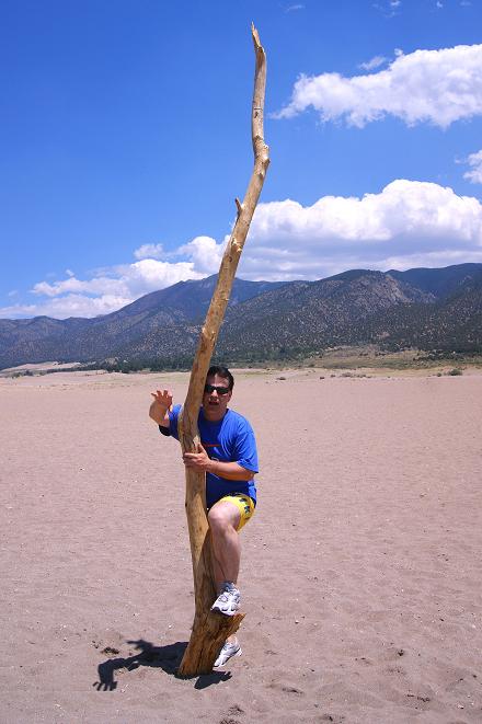Foto: Andreas Koller / Wandertour / Great Sand Dunes National Park (2648m) / 23.08.2011 00:03:53