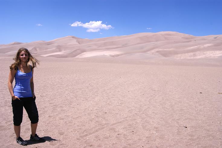 Foto: Andreas Koller / Wandertour / Great Sand Dunes National Park (2648m) / 23.08.2011 00:03:41