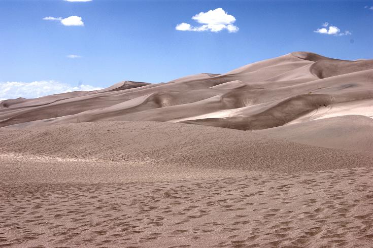 Foto: Andreas Koller / Wandertour / Great Sand Dunes National Park (2648m) / 23.08.2011 00:03:27