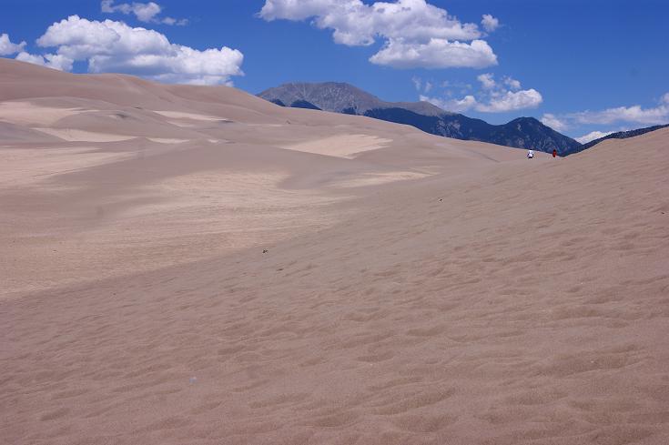 Foto: Andreas Koller / Wandertour / Great Sand Dunes National Park (2648m) / 23.08.2011 00:02:52