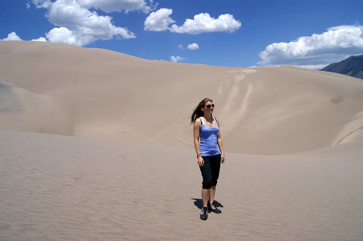 Foto: Andreas Koller / Wandertour / Great Sand Dunes National Park (2648m) / 23.08.2011 00:02:30