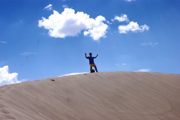 Foto: Andreas Koller / Wandertour / Great Sand Dunes National Park (2648m) / 23.08.2011 00:01:52