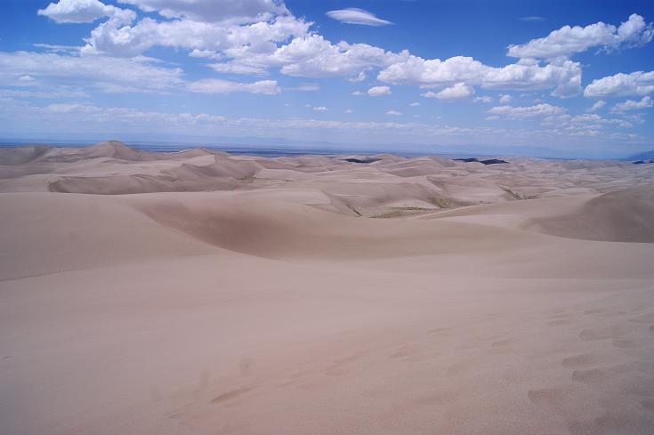 Foto: Andreas Koller / Wandertour / Great Sand Dunes National Park (2648m) / 23.08.2011 00:01:04
