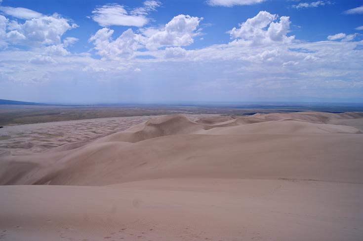 Foto: Andreas Koller / Wandertour / Great Sand Dunes National Park (2648m) / 23.08.2011 00:00:19