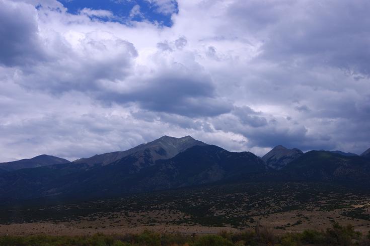 Foto: Andreas Koller / Wandertour / Great Sand Dunes National Park (2648m) / Rocky Mountains / 22.08.2011 23:59:54