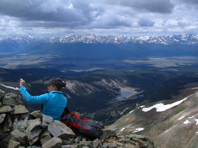 Foto: Andreas Koller / Wandertour / Dyer Mountain (4223m) / 27.08.2011 23:08:47