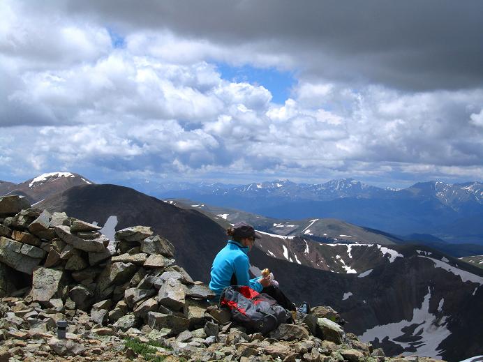 Foto: Andreas Koller / Wandertour / Dyer Mountain (4223m) / 27.08.2011 23:07:59