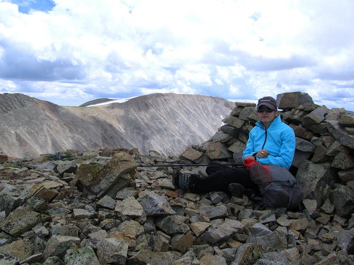 Foto: Andreas Koller / Wandertour / Dyer Mountain (4223m) / 27.08.2011 23:07:11