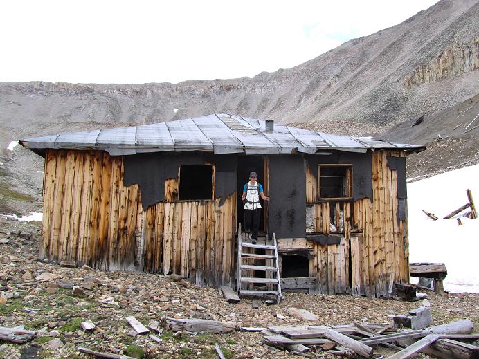 Foto: Andreas Koller / Wandertour / Dyer Mountain (4223m) / Continental Chief Mine / 27.08.2011 23:05:08