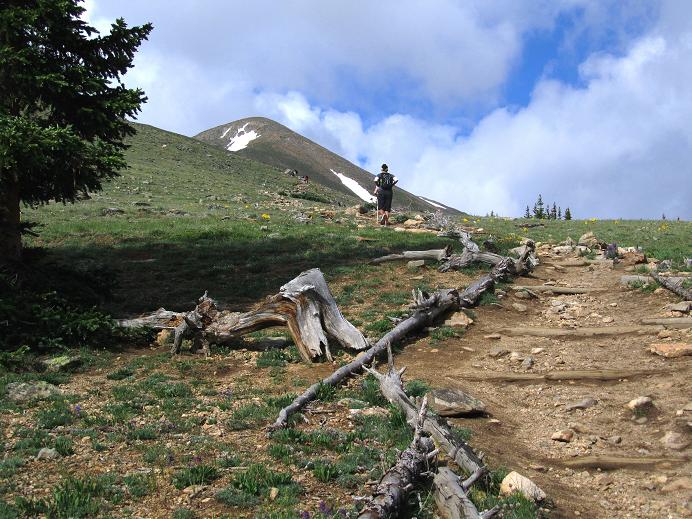 Foto: Andreas Koller / Wandertour / Mount Elbert (4399m) / 28.08.2011 00:26:22