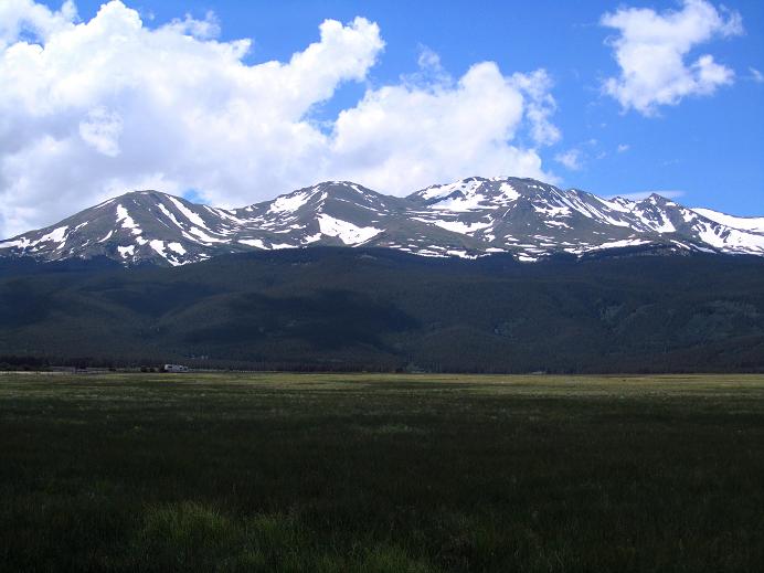 Foto: Andreas Koller / Wandertour / Mount Elbert (4399m) / Rückblick auf die Sawatch Range / 28.08.2011 00:18:04