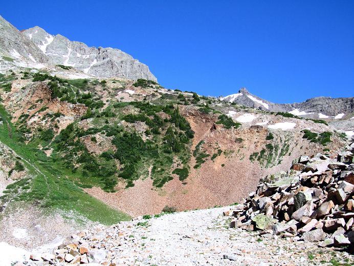 Foto: Andreas Koller / Wandertour / Castle Peak (4348m) / 28.08.2011 16:12:04
