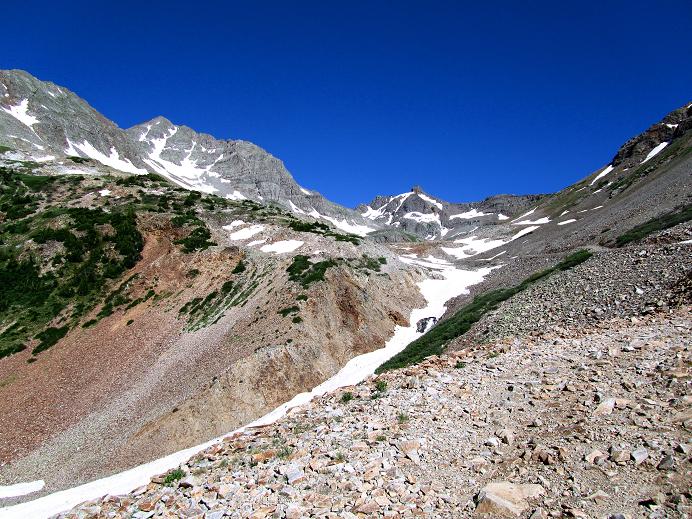 Foto: Andreas Koller / Wandertour / Castle Peak (4348m) / 28.08.2011 16:11:56