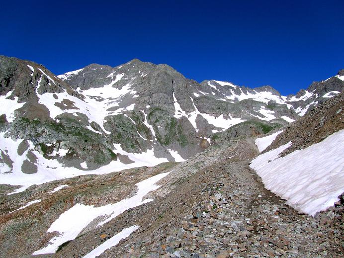 Foto: Andreas Koller / Wandertour / Castle Peak (4348m) / 28.08.2011 16:11:50