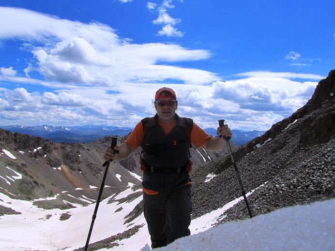 Foto: Andreas Koller / Wandertour / Castle Peak (4348m) / 28.08.2011 16:10:38