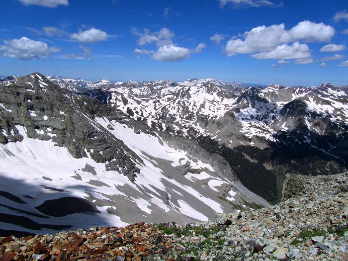 Foto: Andreas Koller / Wandertour / Castle Peak (4348m) / 28.08.2011 16:09:40