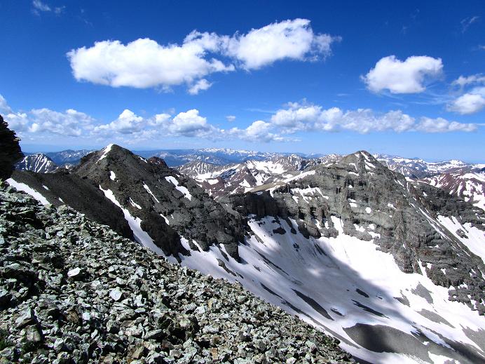 Foto: Andreas Koller / Wandertour / Castle Peak (4348m) / 28.08.2011 16:09:00