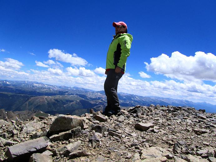 Foto: Andreas Koller / Wandertour / Castle Peak (4348m) / 28.08.2011 16:07:03