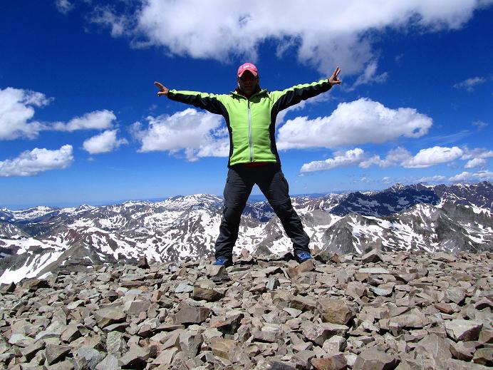 Foto: Andreas Koller / Wandertour / Castle Peak (4348m) / 28.08.2011 16:06:35