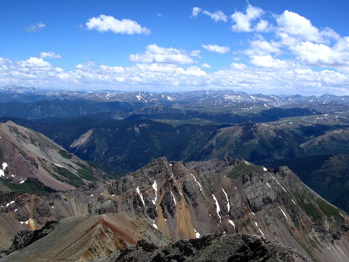 Foto: Andreas Koller / Wandertour / Castle Peak (4348m) / 28.08.2011 16:06:26