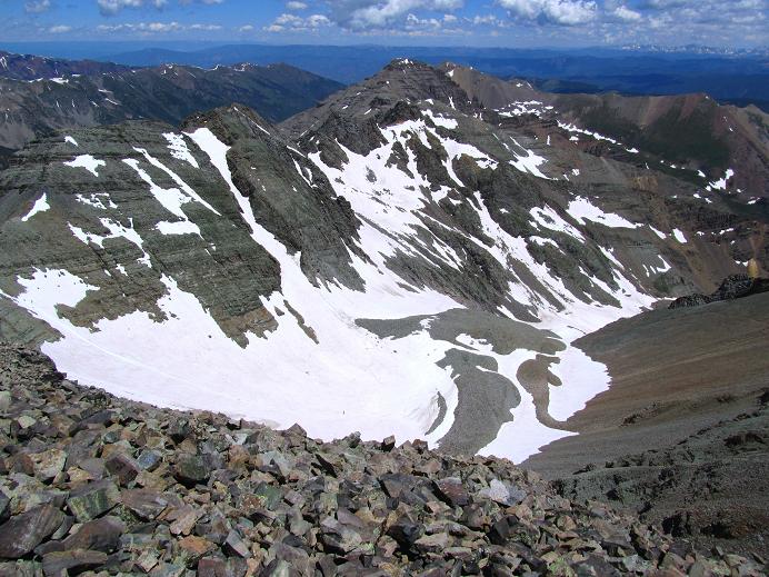 Foto: Andreas Koller / Wandertour / Castle Peak (4348m) / 28.08.2011 16:05:43