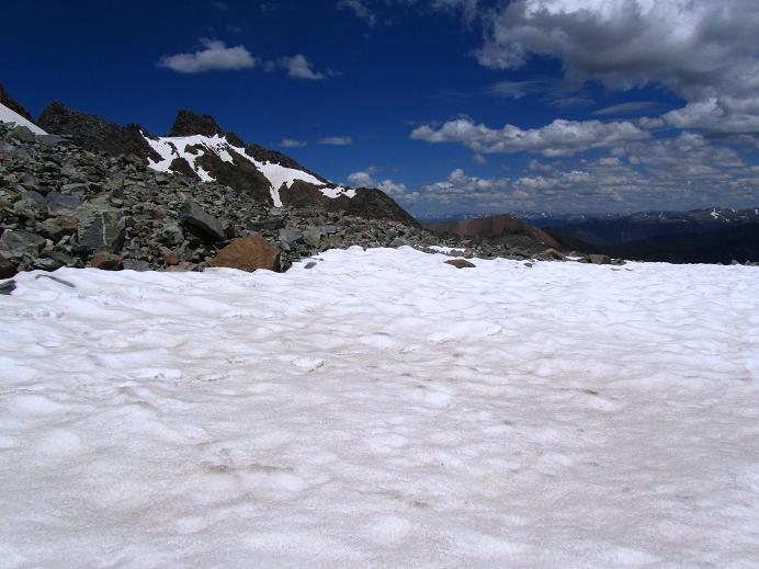 Foto: Andreas Koller / Wandertour / Castle Peak (4348m) / 28.08.2011 16:05:03