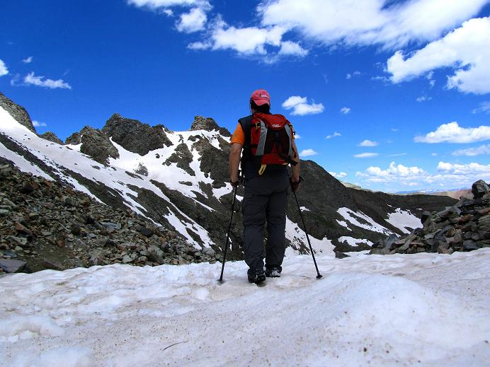 Foto: Andreas Koller / Wandertour / Castle Peak (4348m) / 28.08.2011 16:04:47
