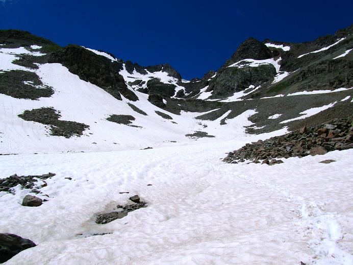 Foto: Andreas Koller / Wandertour / Castle Peak (4348m) / 28.08.2011 16:04:31
