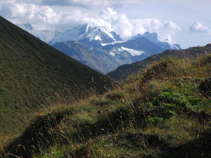 Foto: Andreas Koller / Wandertour / Piz Kesch (3418m) / Blick zur Berninagruppe / 06.09.2011 21:52:14