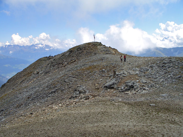 Foto: vince 51 / Wandertour / von Süden auf den Piz Terza / Gipfelplateau / 21.09.2011 00:49:41