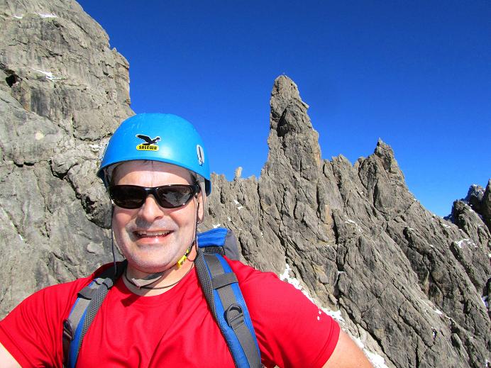Foto: Andreas Koller / Klettertour / Lange Kante auf den SW Parzinnturm (2590m) / 22.10.2011 20:16:42