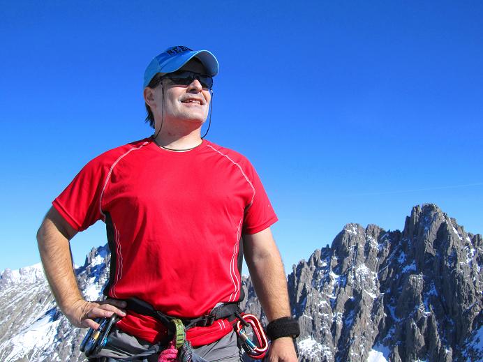 Foto: Andreas Koller / Klettertour / Lange Kante auf den SW Parzinnturm (2590m) / 22.10.2011 20:13:54
