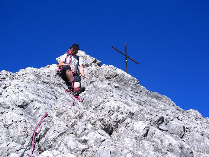 Foto: Andreas Koller / Klettertour / Lange Kante auf den SW Parzinnturm (2590m) / Abstieg vom SW Parzinnturm / 22.10.2011 20:13:49