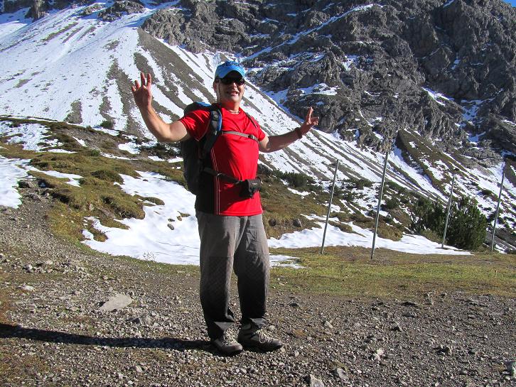 Foto: Andreas Koller / Klettertour / Lange Kante auf den SW Parzinnturm (2590m) / 22.10.2011 20:09:31
