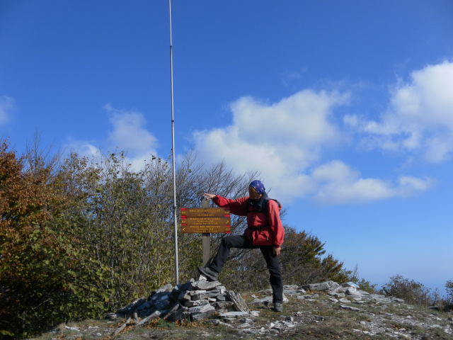 Foto: Wolfgang Lauschensky / Klettersteigtour / Ferrata degli Artisti / Bric dell' Agnellino / 29.10.2011 08:59:37