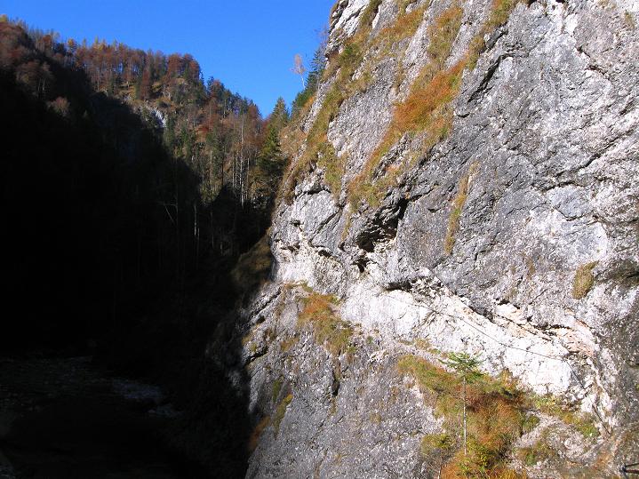 Foto: Andreas Koller / Klettersteigtour / Triftsteig (670m) / 06.11.2011 21:20:05