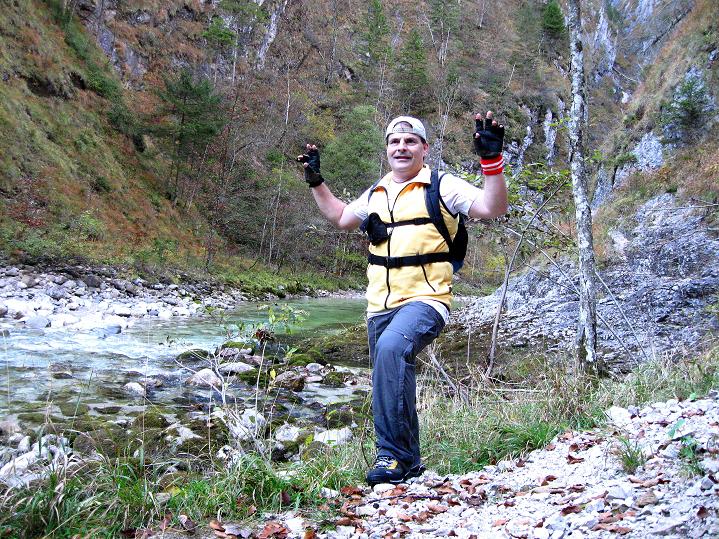 Foto: Andreas Koller / Klettersteigtour / Triftsteig (670m) / 06.11.2011 21:19:15