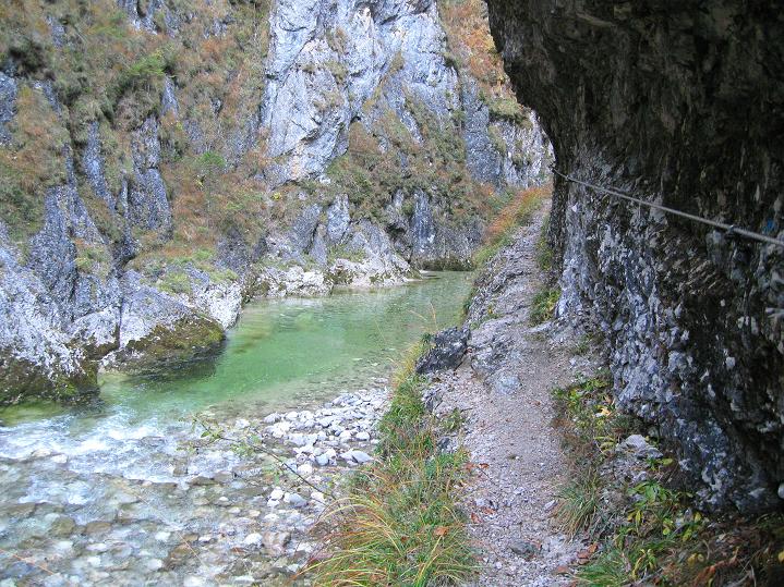 Foto: Andreas Koller / Klettersteigtour / Triftsteig (670m) / 06.11.2011 21:19:05